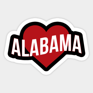 Alabama Love Sticker